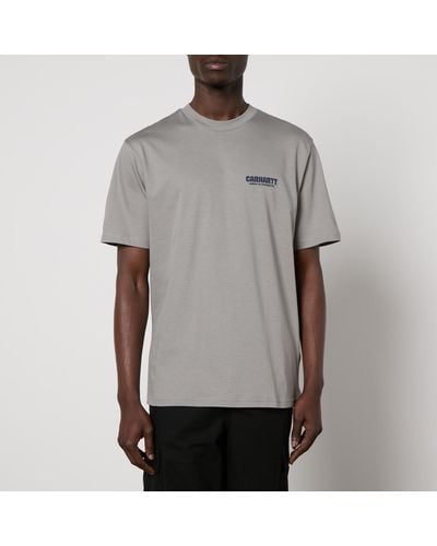 Carhartt Trade Reverse Graphic Cotton-jersey T-shirt - Grey