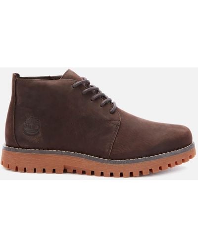 Timberland Jackson's Landing Waterproof Leather Chukka Boots - Brown