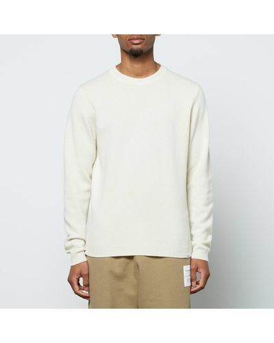 Norse Projects Sigfred Lambswool Knit Jumper - White