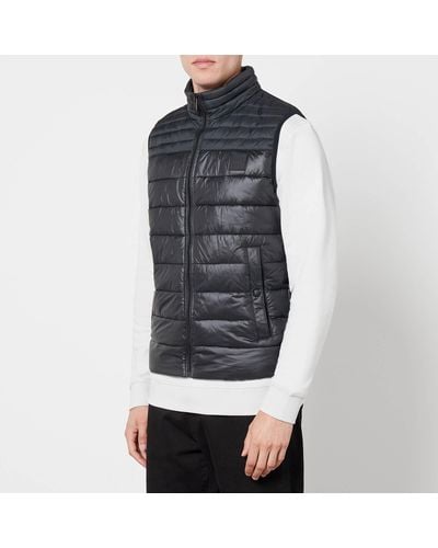 BOSS Odeno Quilted Shell Gilet - Blue