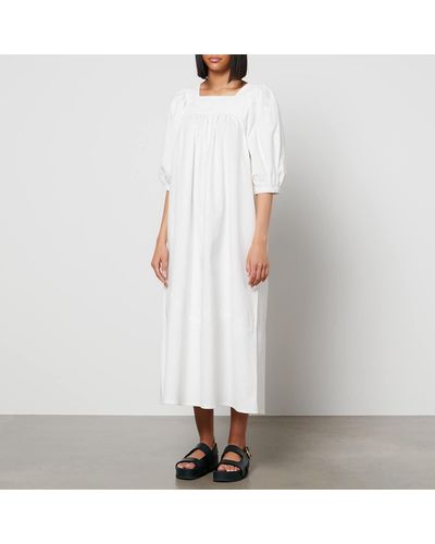 Meadows Crocus Dress - White