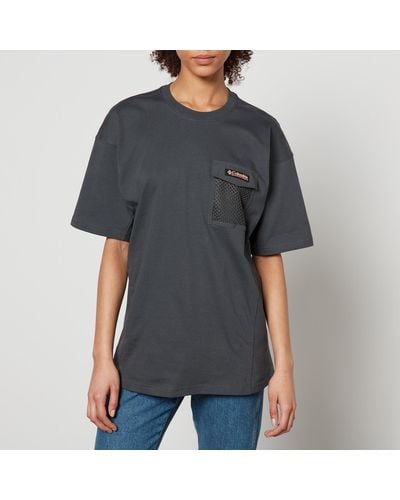 Columbia Painted Peaktm Cotton-jersey T-shirt - Gray