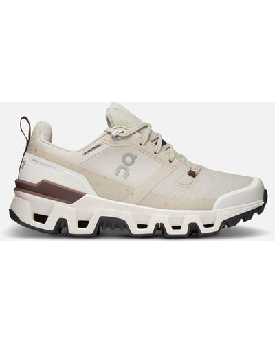 On Shoes Cloudwander Waterproof Mesh Sneakers - White
