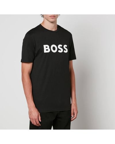 BOSS Thinking 1 Logo T Shirt - Black