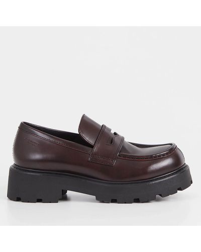 Vagabond Shoemakers Cosmo 2.0 Leather Loafers - Brown