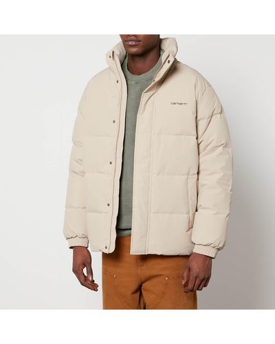 Carhartt Danville Quilted Nylon Down Jacket - Natural