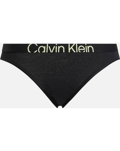 Calvin Klein Future Shift Cotton Bikini Briefs - Black