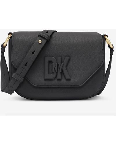DKNY Seventh Avenue Cross Body Bag - Black