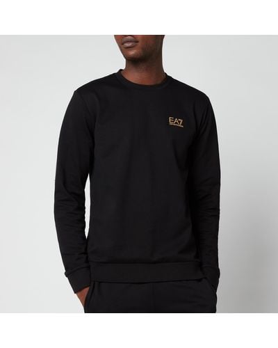 EA7 Core Id Crewneck Sweatshirt - Black
