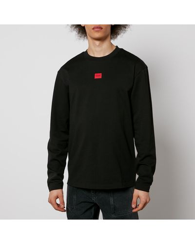 Lyst Online off to up 39% for | Long-sleeve Men HUGO t-shirts | Sale