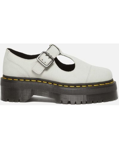 Dr. Martens Bethan Leather Quad Mary-jane Shoes - Green