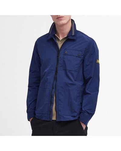 Barbour Inlet Shell Overshirt - Blue