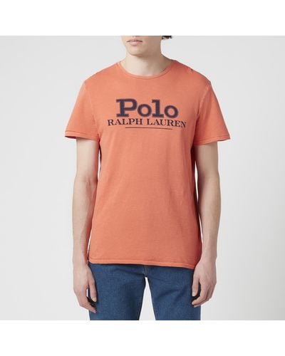 Polo Ralph Lauren 'Polo Logo T-Shirt - Orange