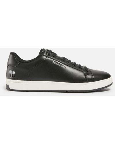 PS by Paul Smith Albany Leather Sneakers - Black