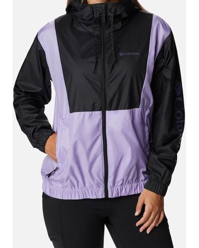 Columbia Lily Basin Panelled Hooded Shell Jacket - Schwarz