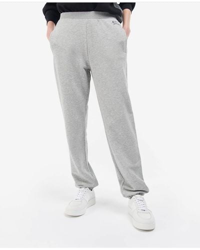 Barbour B.intl Alpine Cotton-blend Jersey Sweatpants - Grey