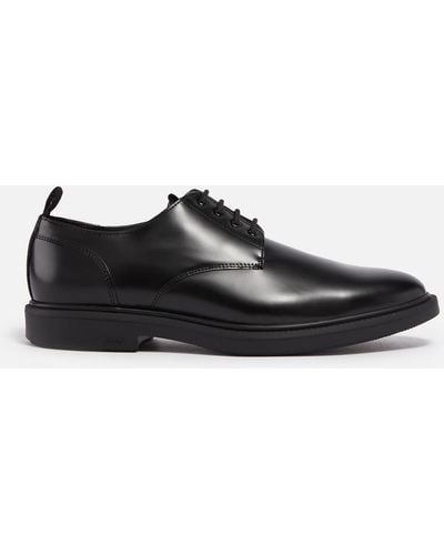BOSS by HUGO BOSS Larry Leather Derby Shoes - Black