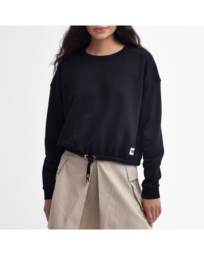 Barbour Ciprelli Cotton-blend Sweatshirt - Black