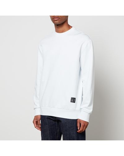 Armani Exchange Small Box Logo Sweatshirt - White