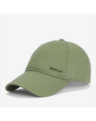 Barbour Olivia Cotton-twill Sports Cap - Green