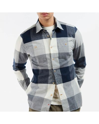 Barbour Alberta Cotton-Twill Shirt - Blau