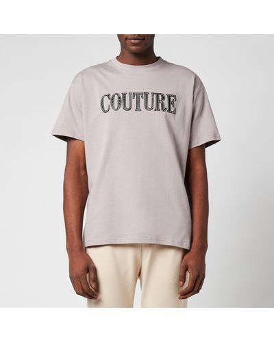 The Couture Club 3D pocket t-shirt in gray