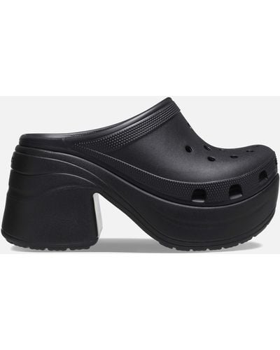 Crocs™ Siren Croslitetm Heel Clogs - Black