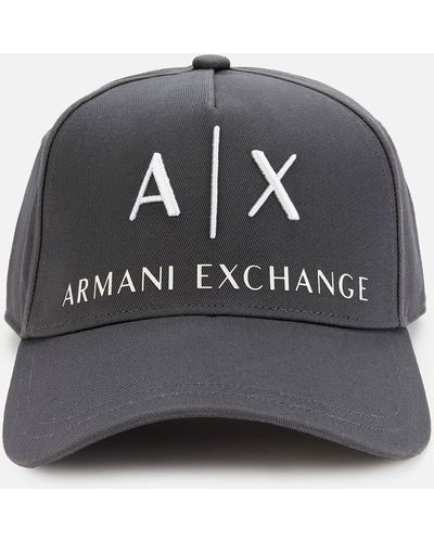 Armani Exchange Ax Logo Cap - Grey