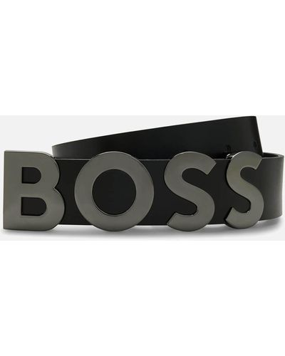 Boss Crys 10245669 Belt Black 100 cm Man