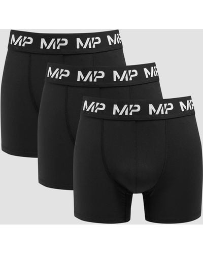 Mp Technical Boxers (3 Pack) - Black