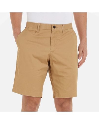 Tommy Hilfiger Harlem 1985 Denim Chino Shorts - Natural