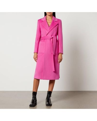 MAX&Co. Runaway Wool Coat - Pink