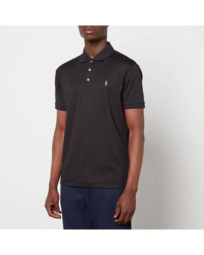 Polo Ralph Lauren 'Slim Fit Soft Touch Polo Shirt - Black
