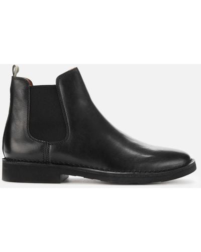 Polo Ralph Lauren Talan Leather Chelsea Boot - Black