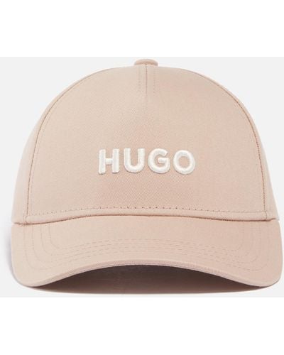 HUGO Jude-bl Cotton-twill Cap - Natural