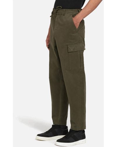 Barbour Cargo Pants - Green
