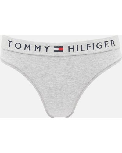 Tommy Hilfiger Original Cotton Bikini Briefs - Grau