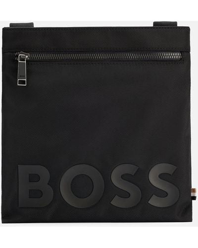 BOSS Catch Envelope Bag - Black