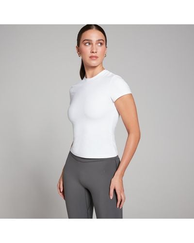 Mp Teo Body Fit Short Sleeve T-shirt - Grey