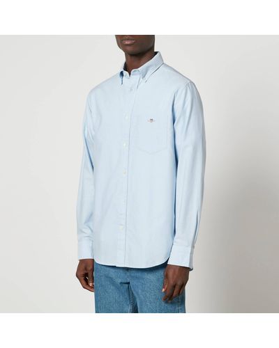 GANT Oxford Cotton Shirt - Blue