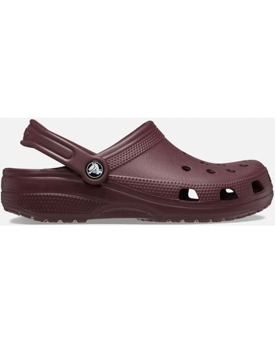 Crocs™ Classic Clog Dark Women's Sandals - Brown
