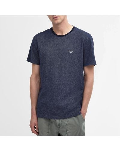 Barbour Sedhill Cotton-blend T-shirt - Blue