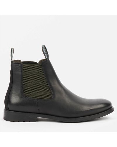 Barbour Farndish Leather Chelsea Boots - Brown