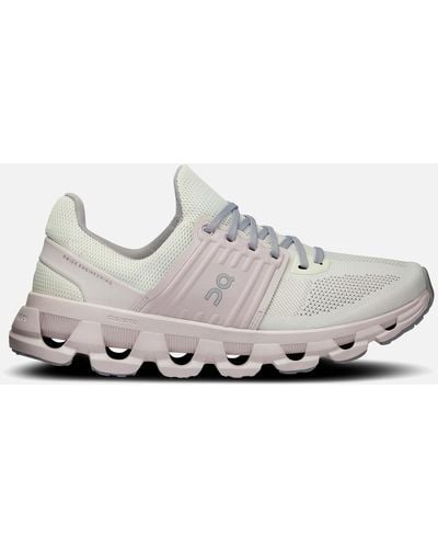On Shoes Cloudswift Mesh Running Trainers - Grey