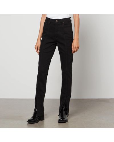 Polo Ralph Lauren Slim-Leg Stretch-Denim Jeans - Black