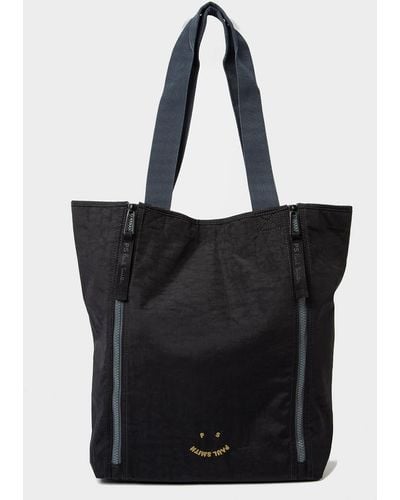 PS by Paul Smith Logo-embroidered Nylon Tote Bag - Black