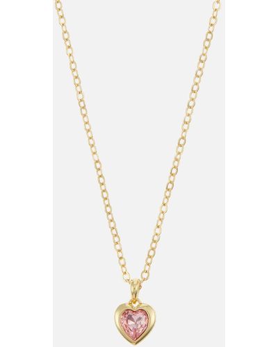Ted Baker Hannela Gold-tone And Crystal Necklace - Metallic
