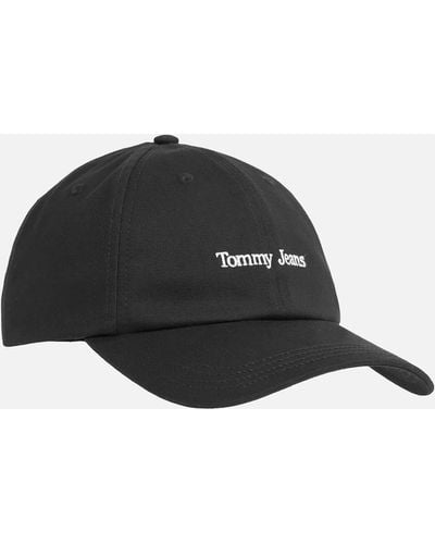 Tommy Hilfiger Sport Organic Cotton Baseball Cap - Black