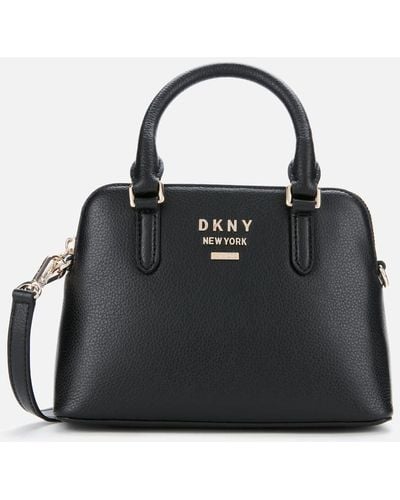 DKNY Whitney Mini Dome Satchel - Black