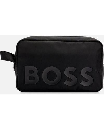 BOSS Catch Washbag - Black